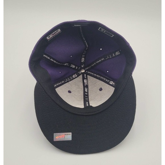 New Era Colorado Rockies Hat 59Fifty 7 3/8 Authentic Collection On Field - Picture 6 of 10